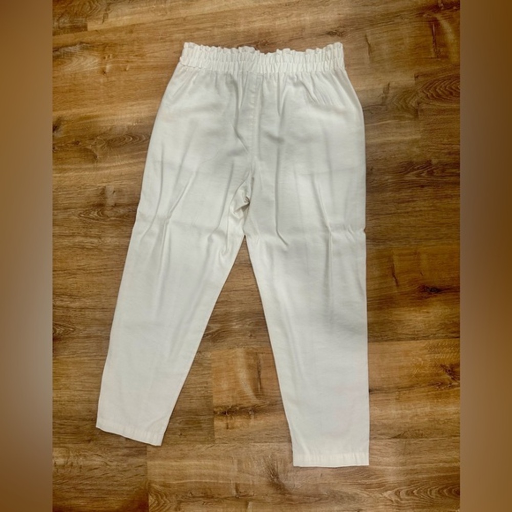 a new day Cream Trousers with Elastic Waistband